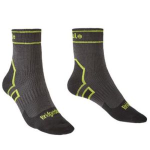 Bridgedale Waterproof Storm Socks Ankle Length Dark Grey
